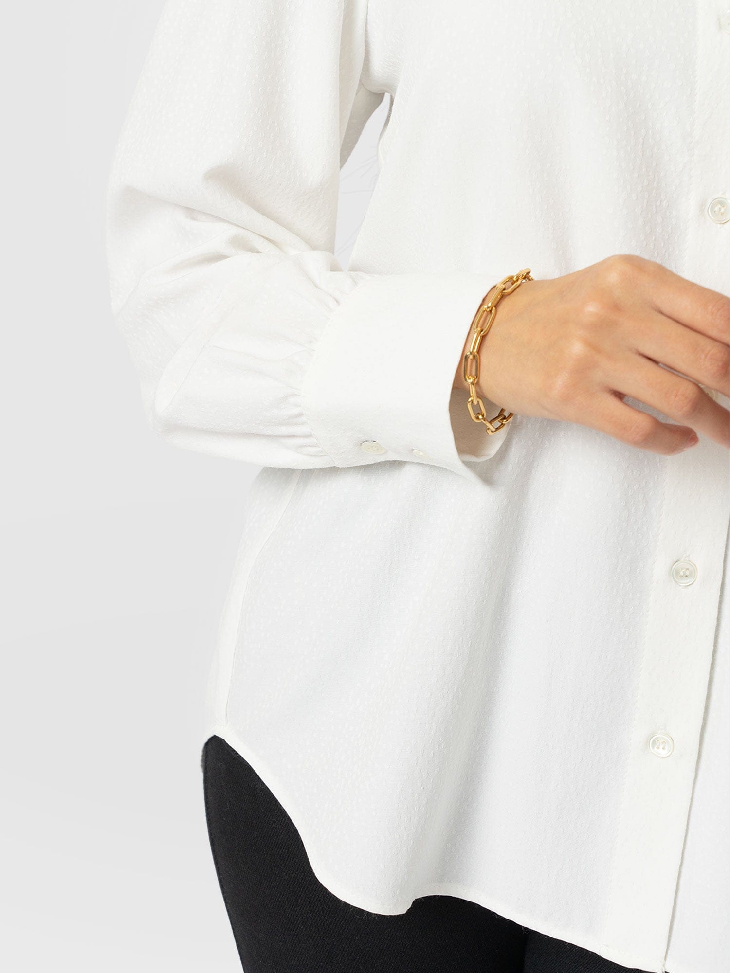 Paxton Pussybow Blouse Cream - Women's Blouses | Saint + Sofia® EU